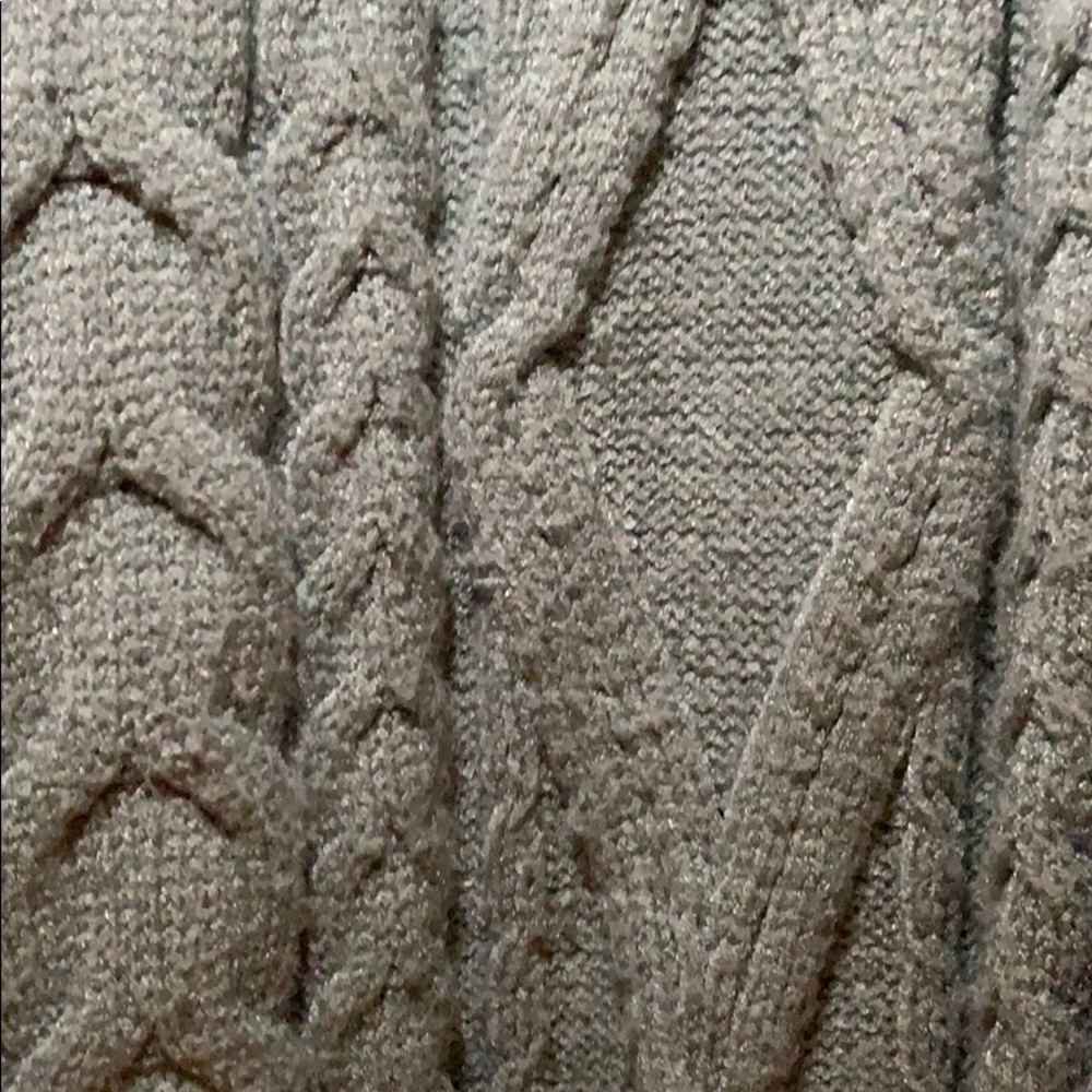 Cable knit sweater